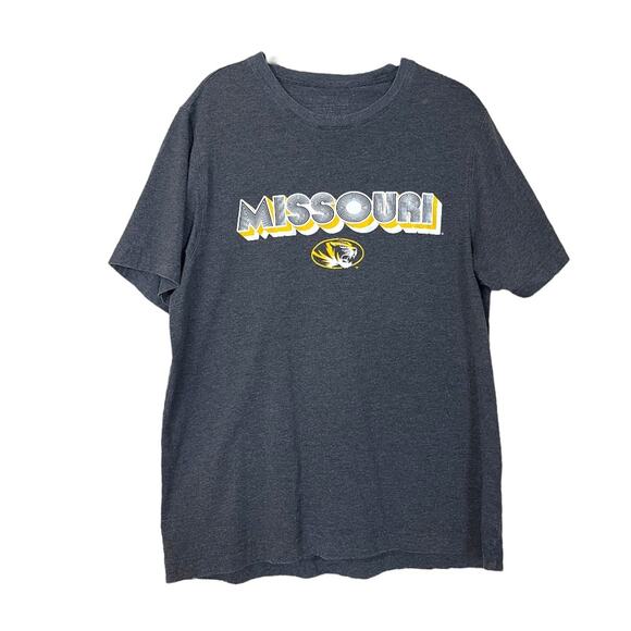 Missouri Mizzoi Tigers Men’s Bundle Graphic Tees Yellow Gray Size Medium - Picture 5 of 9